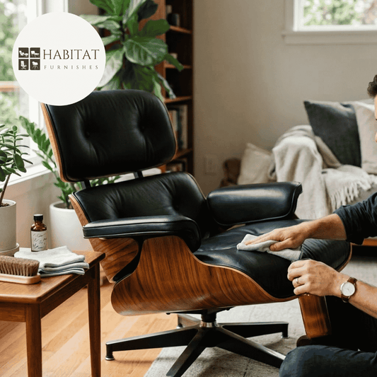 How to Clean and Maintain a Rosewood Eames Style Lounge Chair
