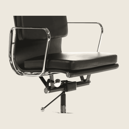 BLACK — EA219 Soft Pad Leather Executive Chair, additional view